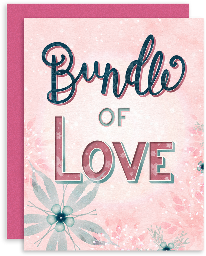 Bundle of Love greeting card